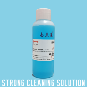 Blue Cleaning Solution – for DTF & Flex Printing Heads